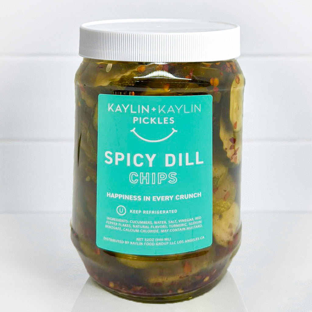Spicy Dill Pickles KAYLIN + KAYLIN