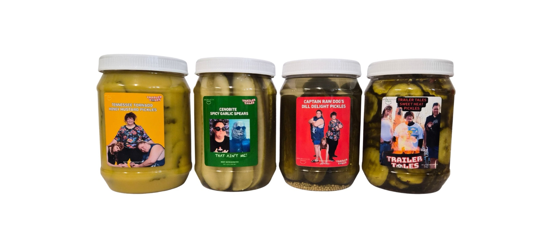 Trailer Tales Limited Edition Collectible Jars