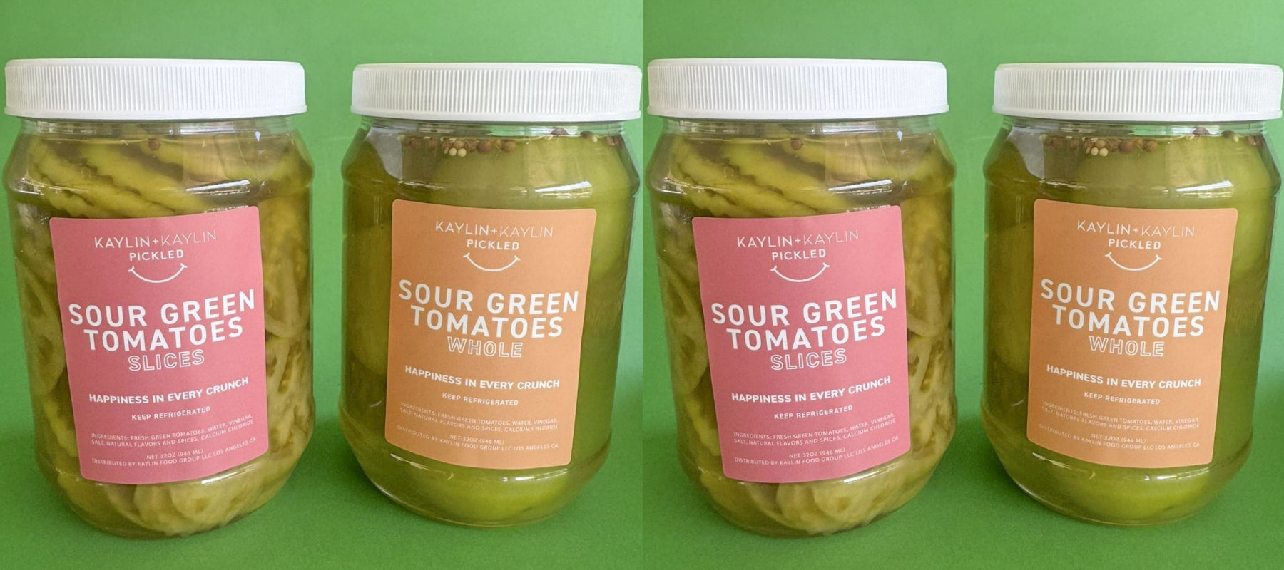 Sour Green Tomatoes – KAYLIN + KAYLIN