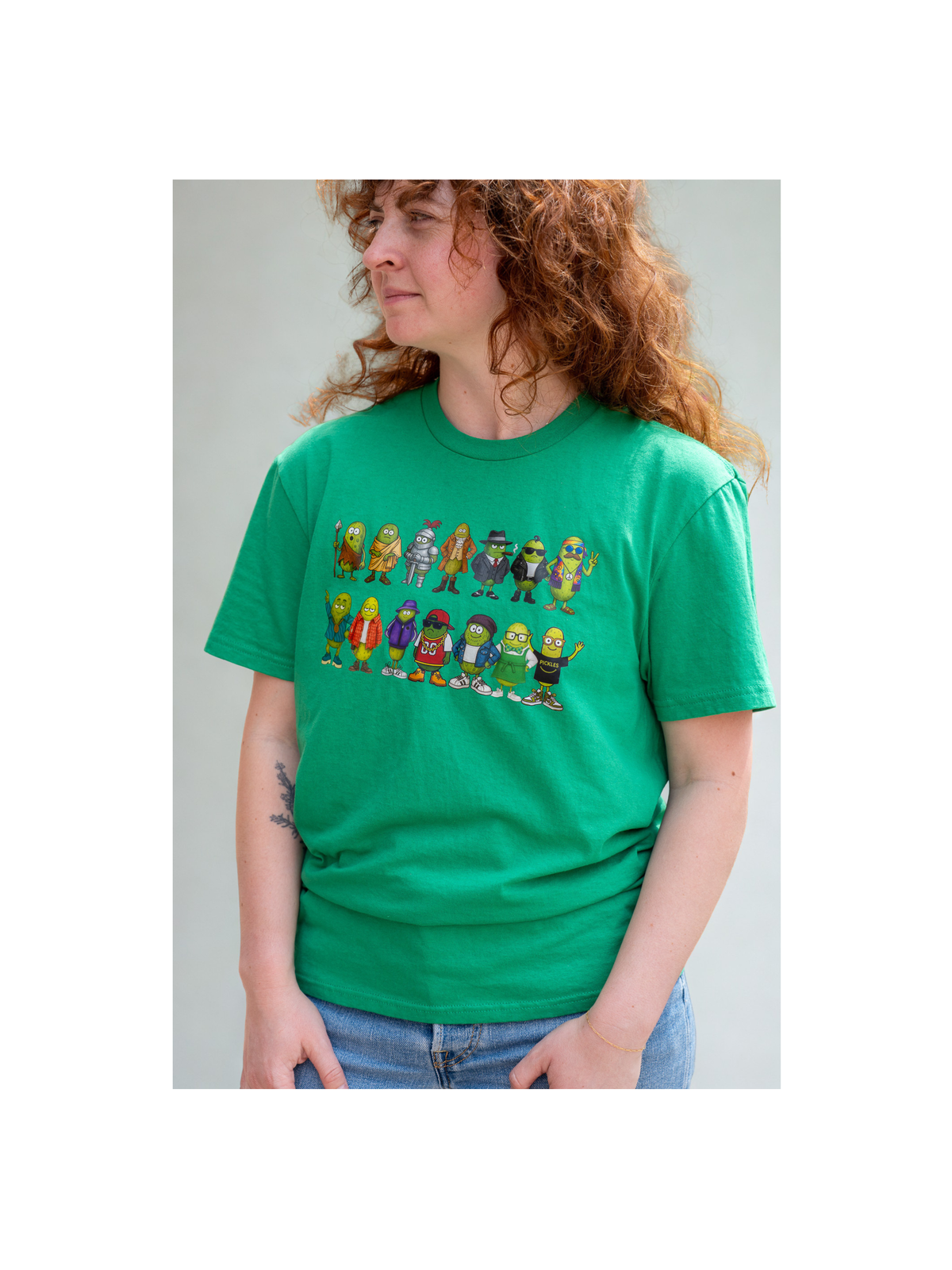 Evolution of the Pickle Man T-Shirt