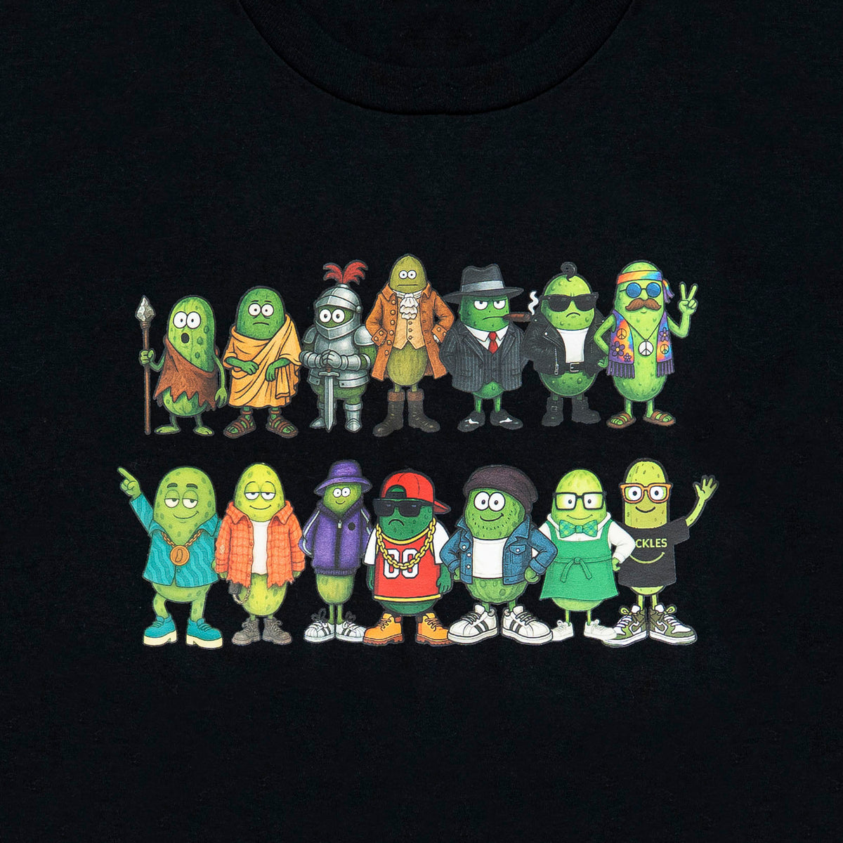 Evolution of the Pickle Man T-Shirt