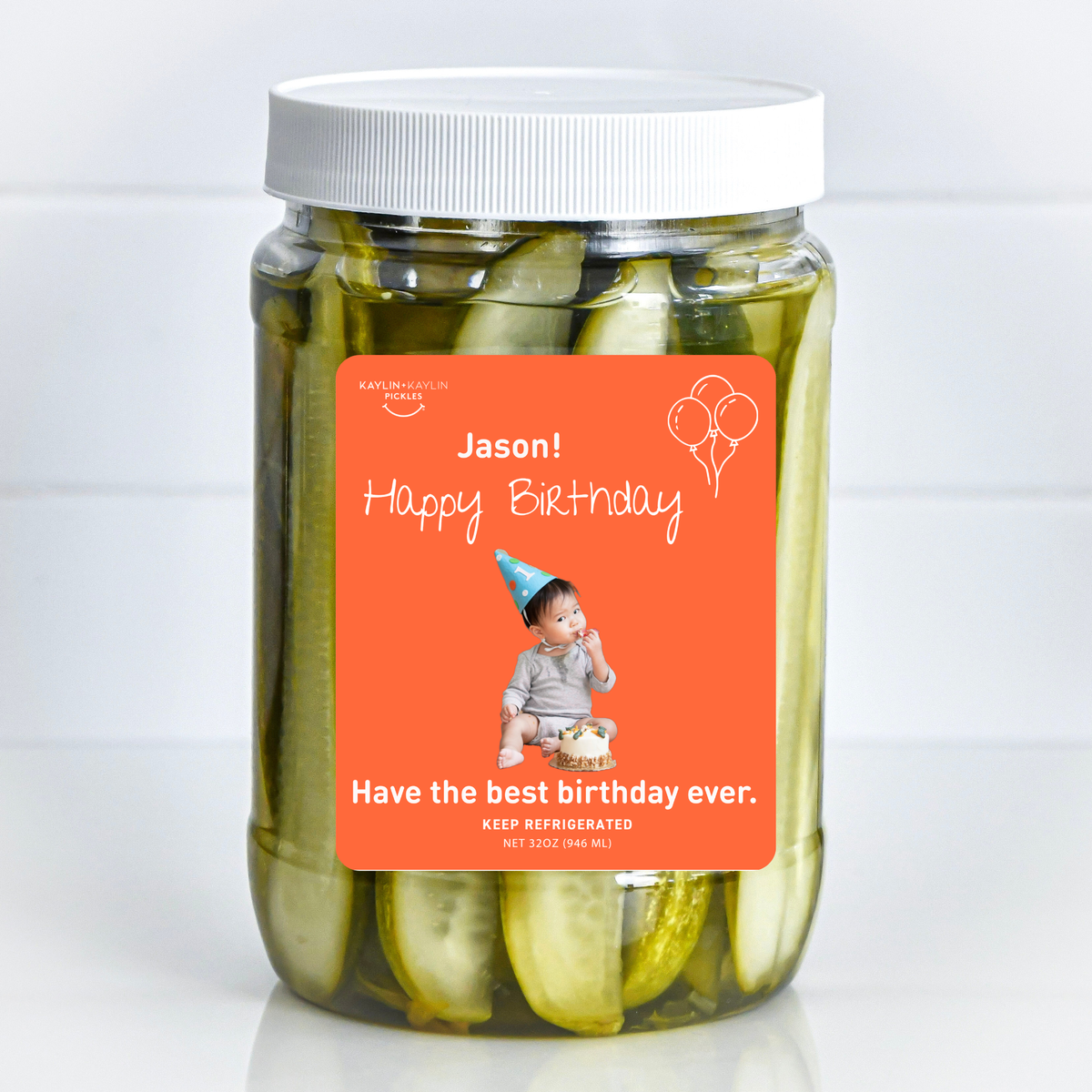 Happy Birthday! Custom Jar