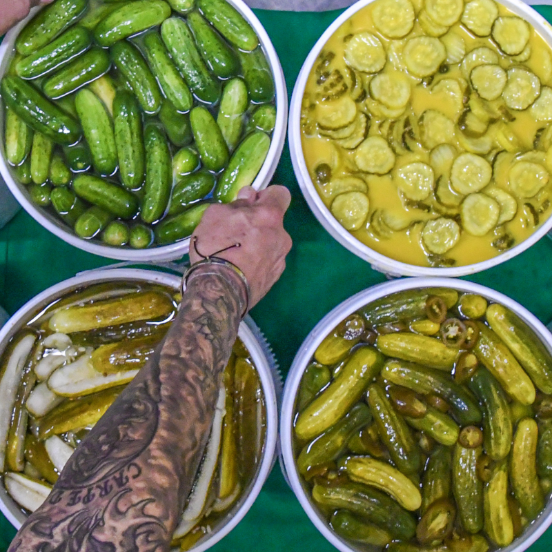 Would you try this? I'm not a fan of pickles or anything spicy but I k