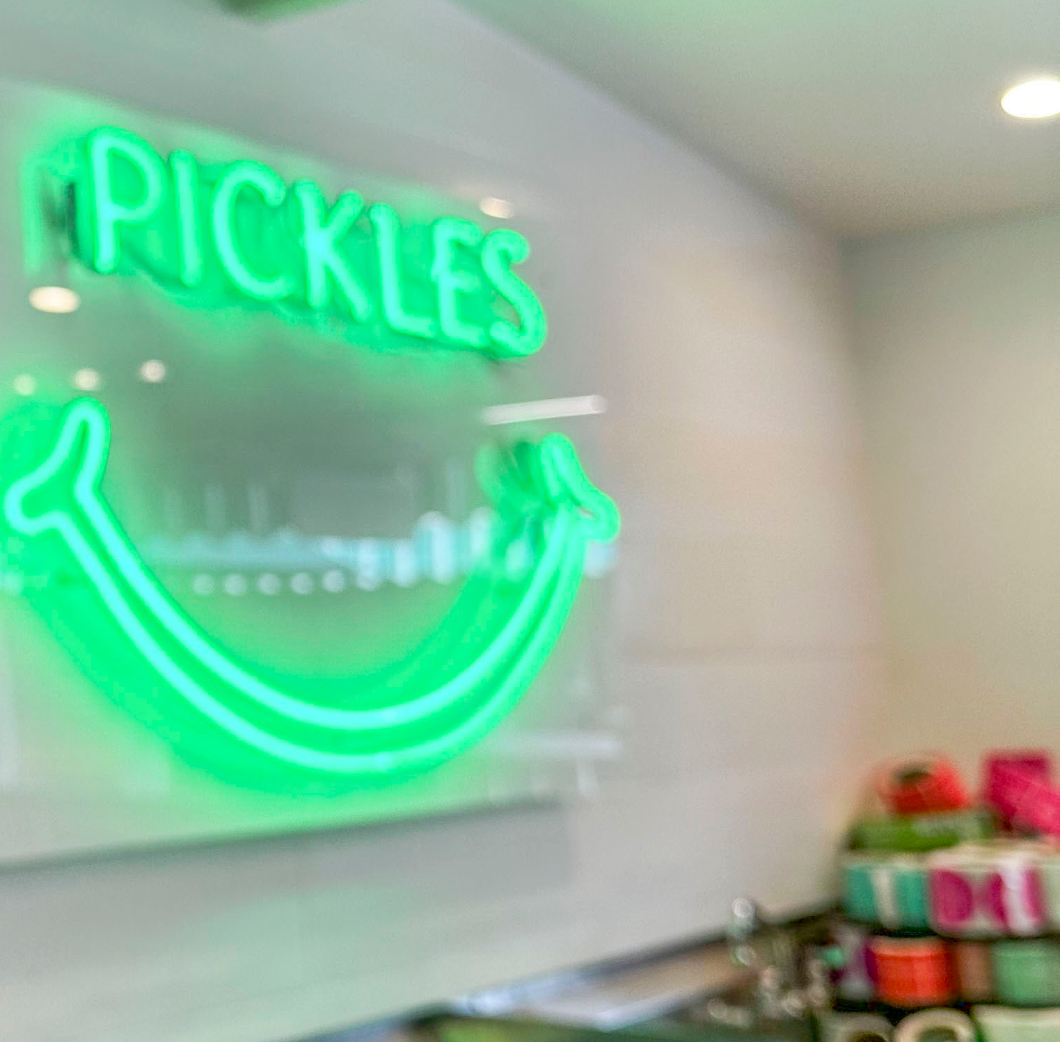 KaylinandKaylin Our pickletasting bar is awaiting your arrival