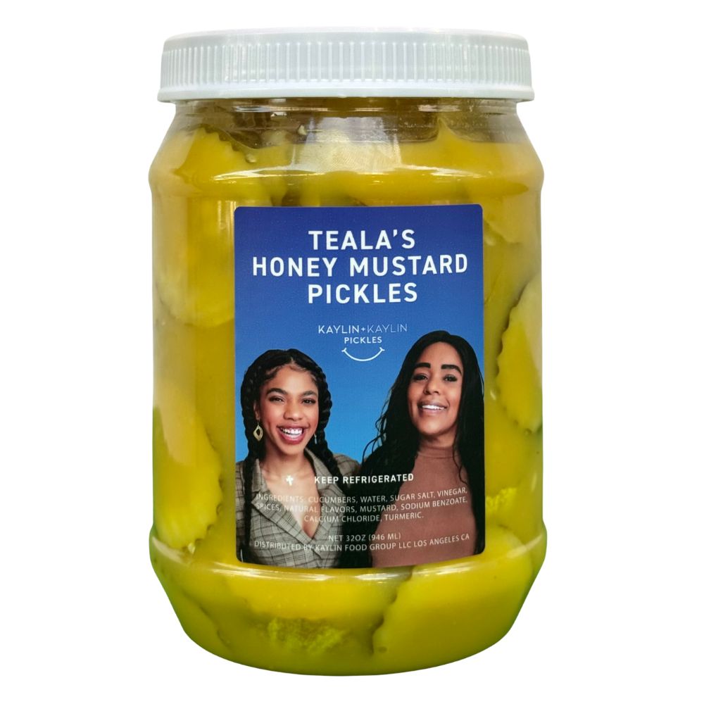 Teala's Honey Mustard Pickles