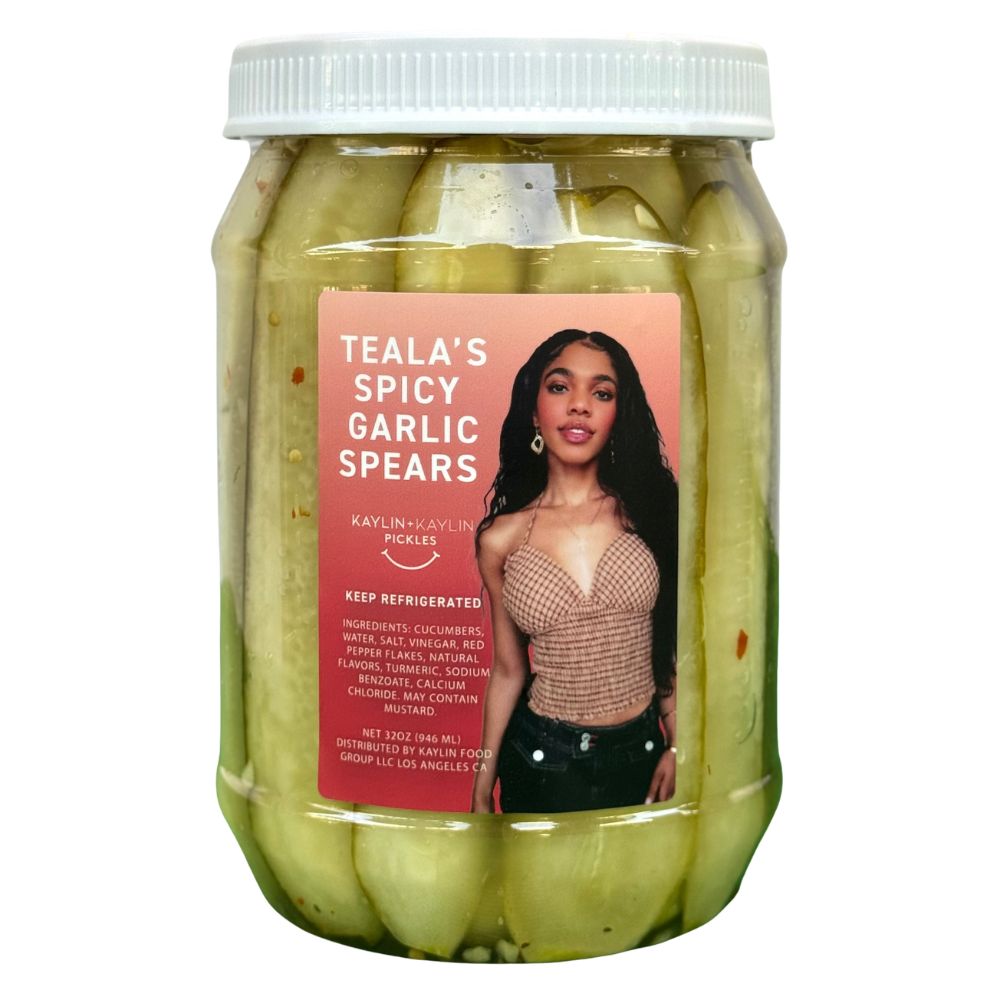 Teala's Spicy Garlic Pickles