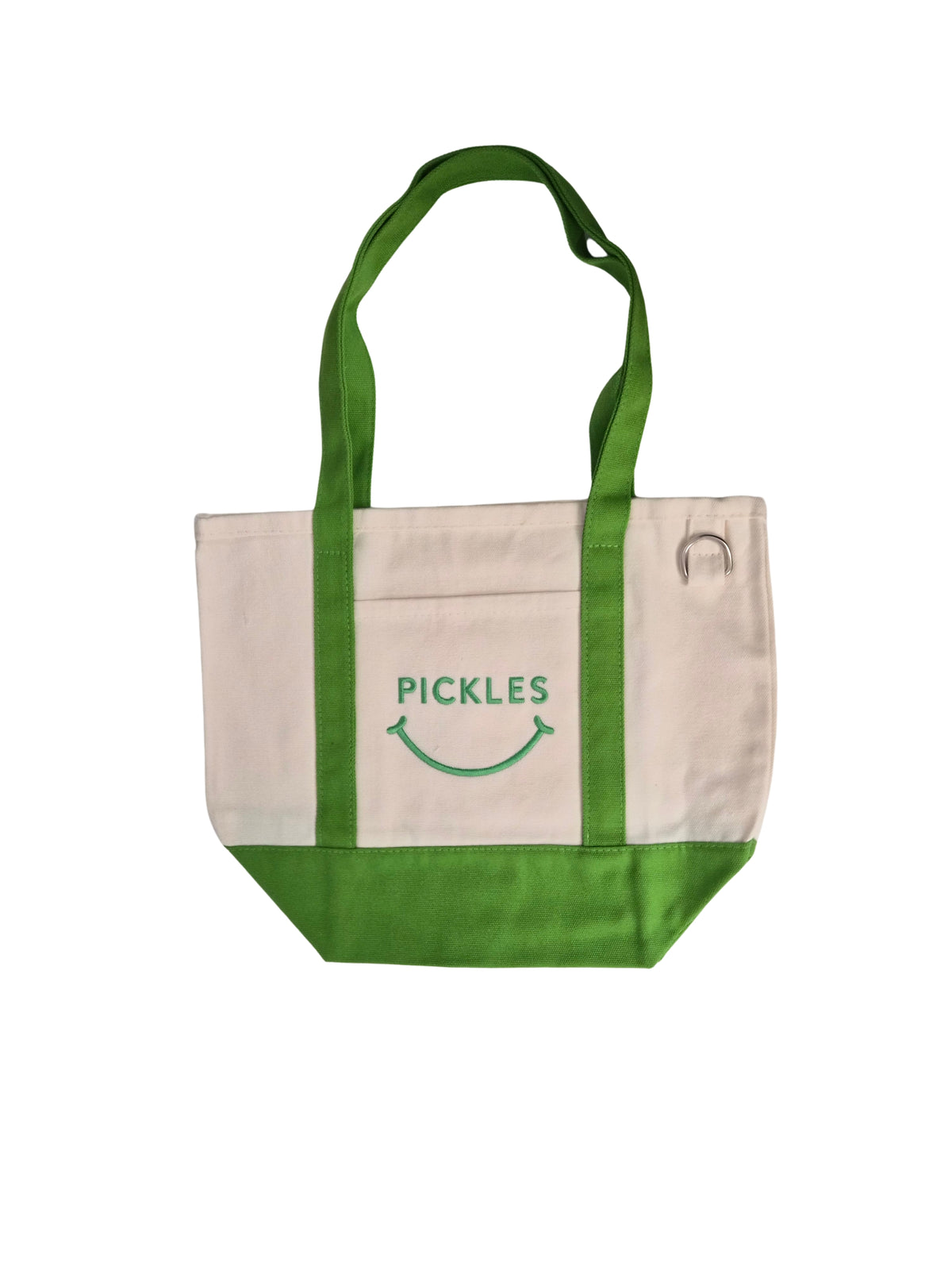 Pickle Smile Canvas Tote Bag