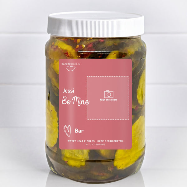 Be Mine Custom Jar, your photo here