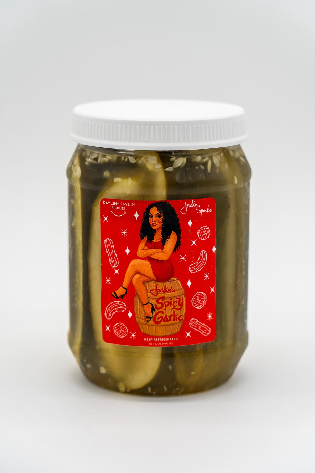 Jordin's Spicy Garlic Spears