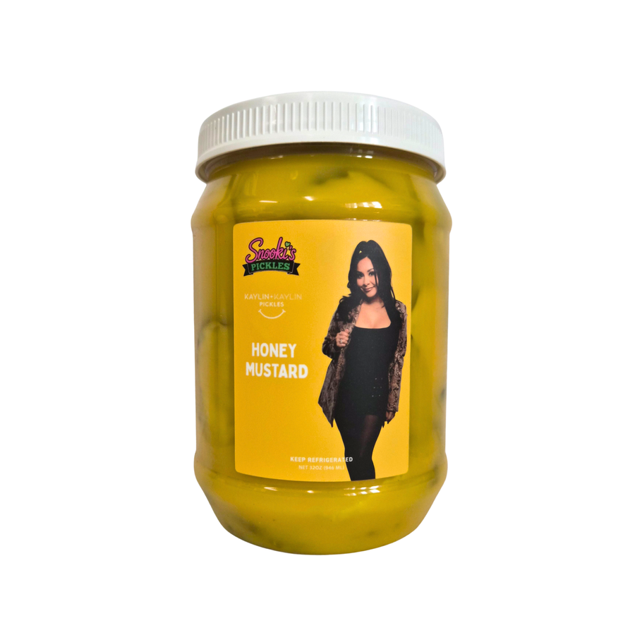 Snooki's Honey Mustard Pickles