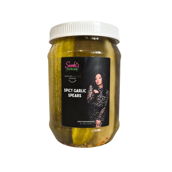 Snooki's Spicy Garlic Spears