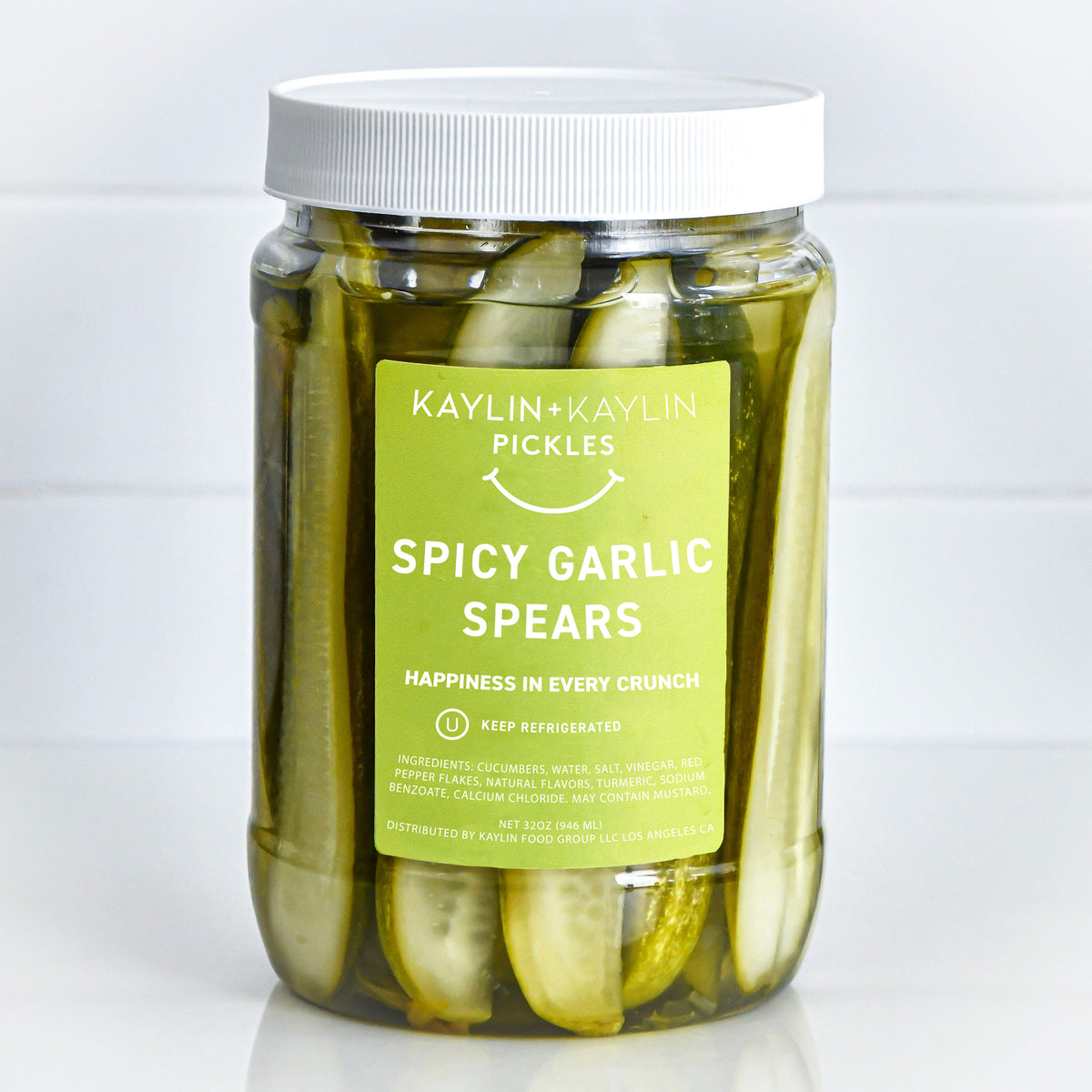 Spicy Garlic Spears